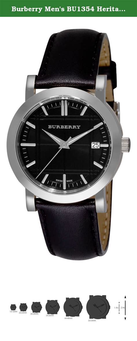 burberry watch straps bu1354|burberry leather watch strap.